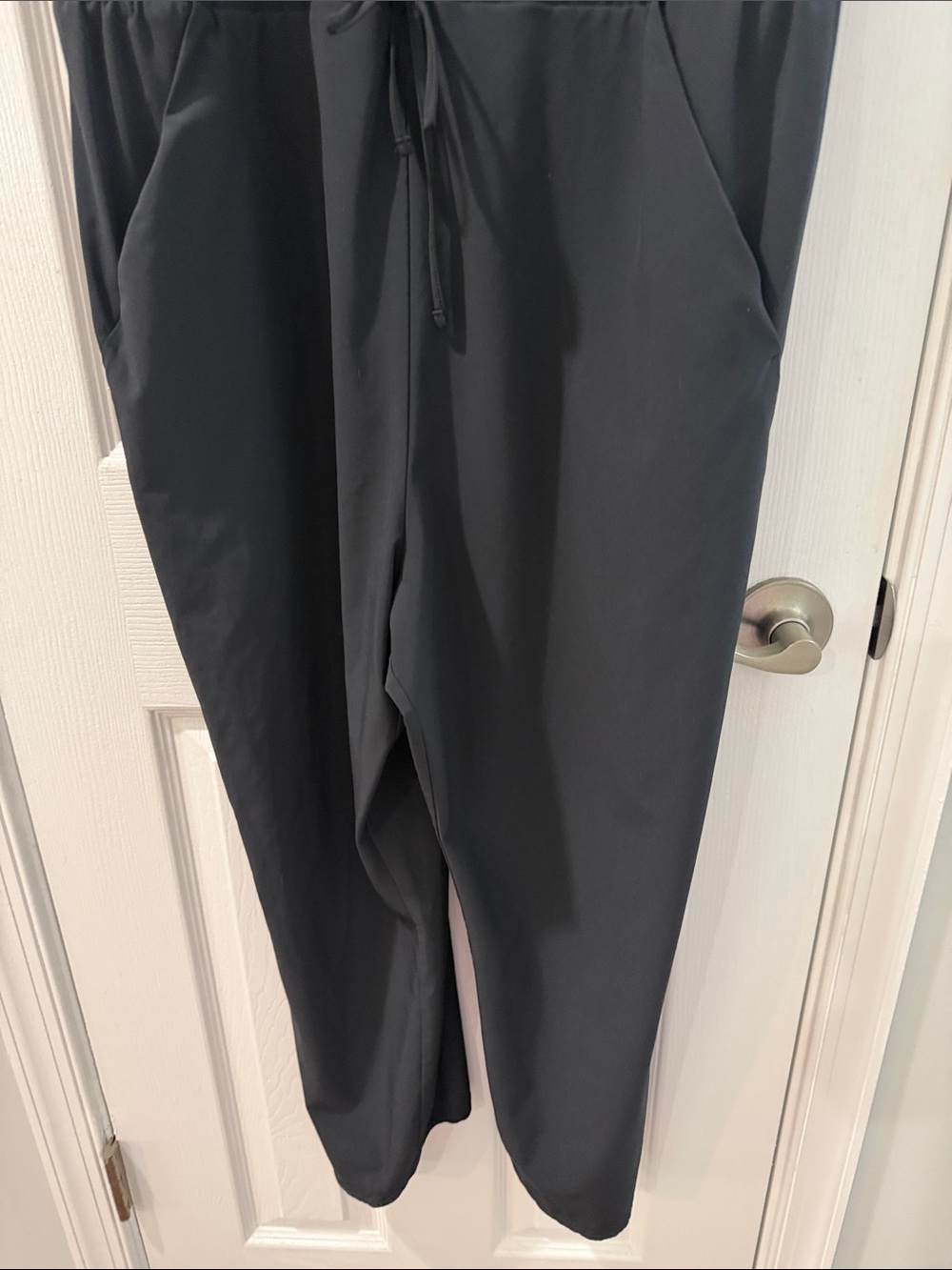 all in motion Black Sleeveless Jumpsuit with Drawstring Waist - Picture 4 of 5